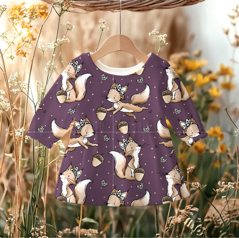 Eichhörnchen Tag Lila