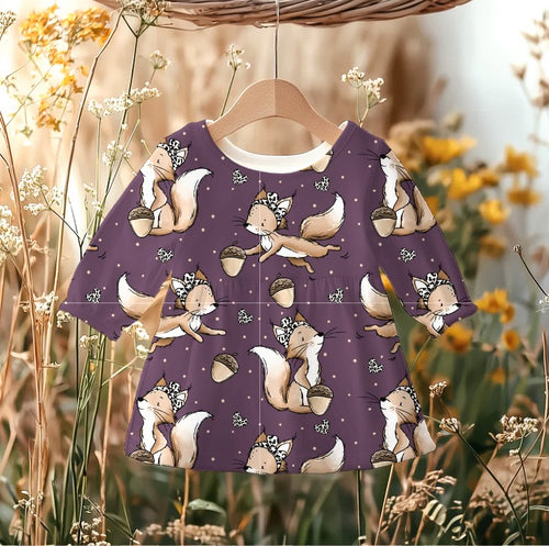 Eichhörnchen Tag Lila
