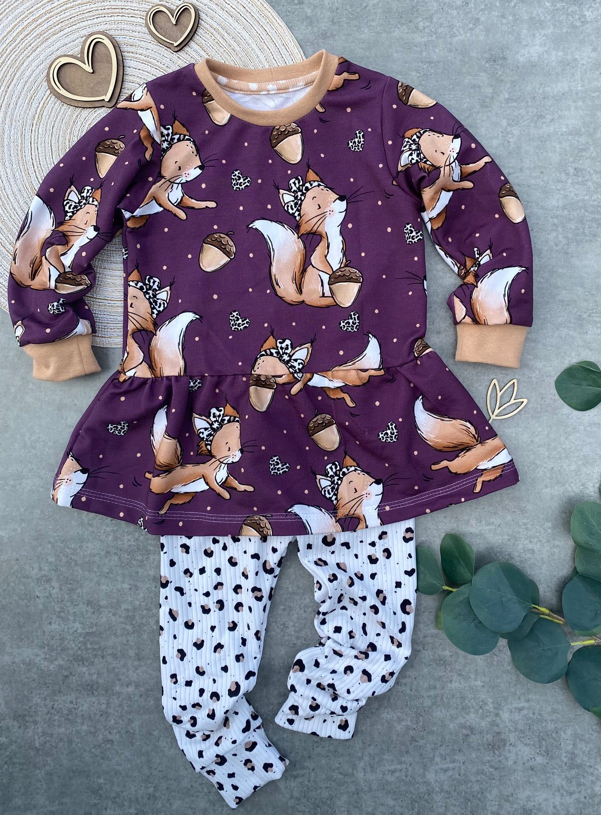 Eichhörnchen Tag Lila