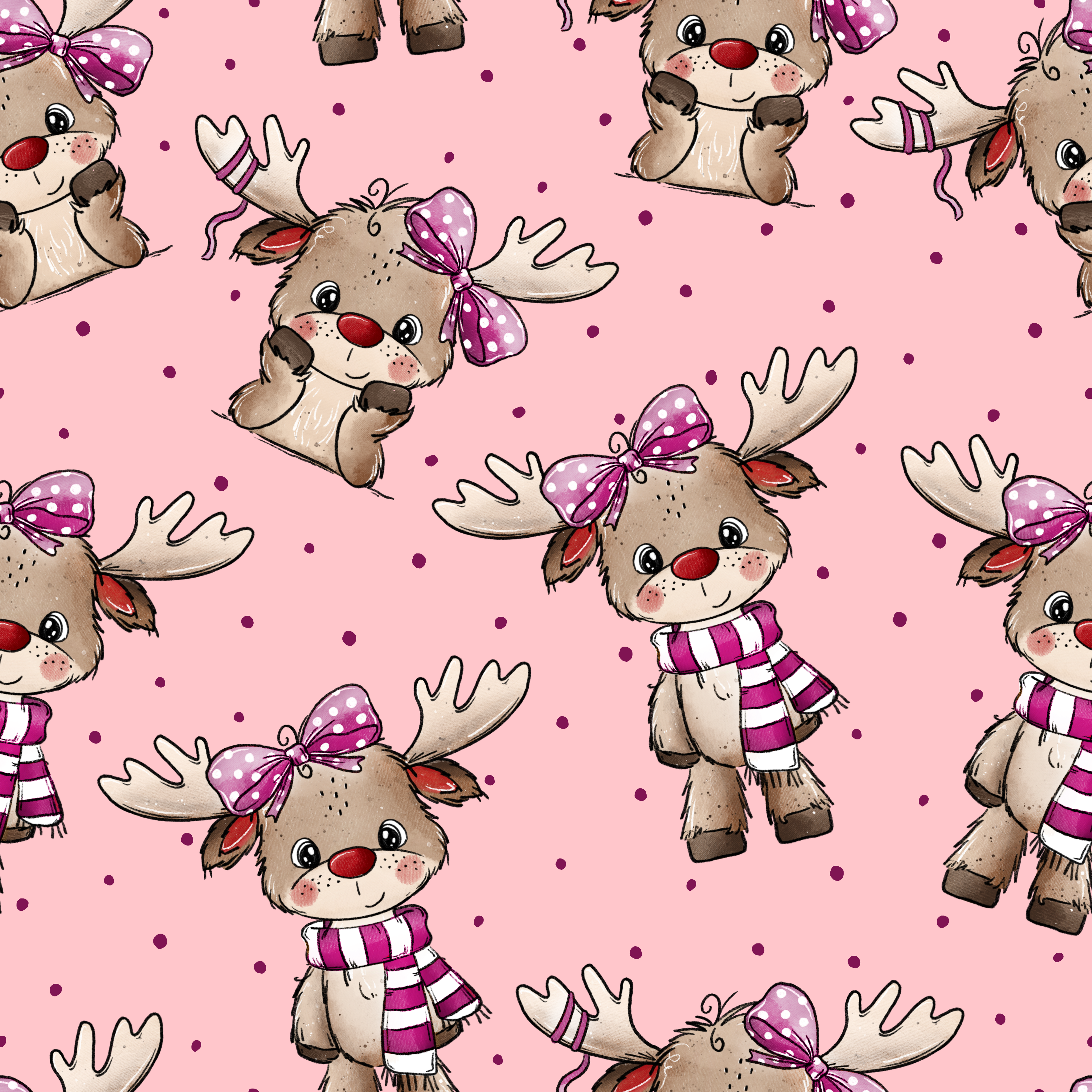 Elchzeit pink