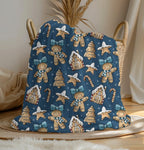 Lebkuchenmädchen blau